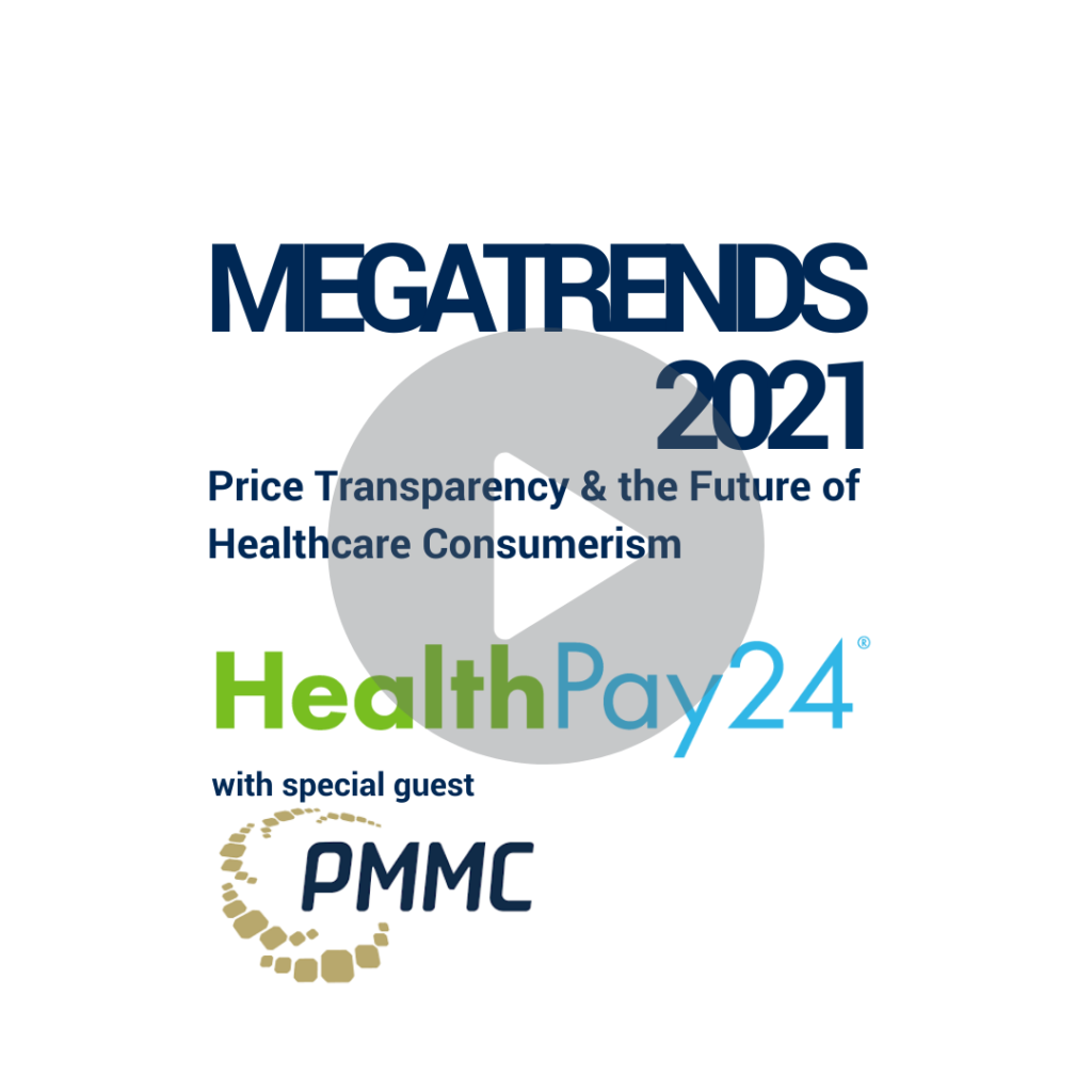 Megatrends 2021 Price Transparency and the Future of Healthcare Consumerism webinar cover